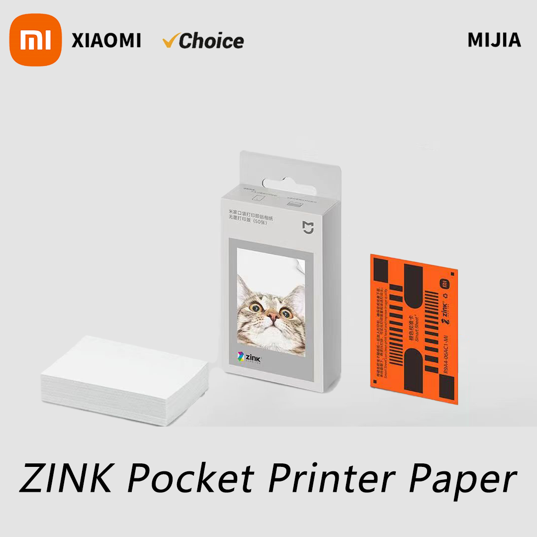 Xiaomi Kitchen Gadgets - Xiaomi ZINK Pocket Printer Paper Self-adhesive