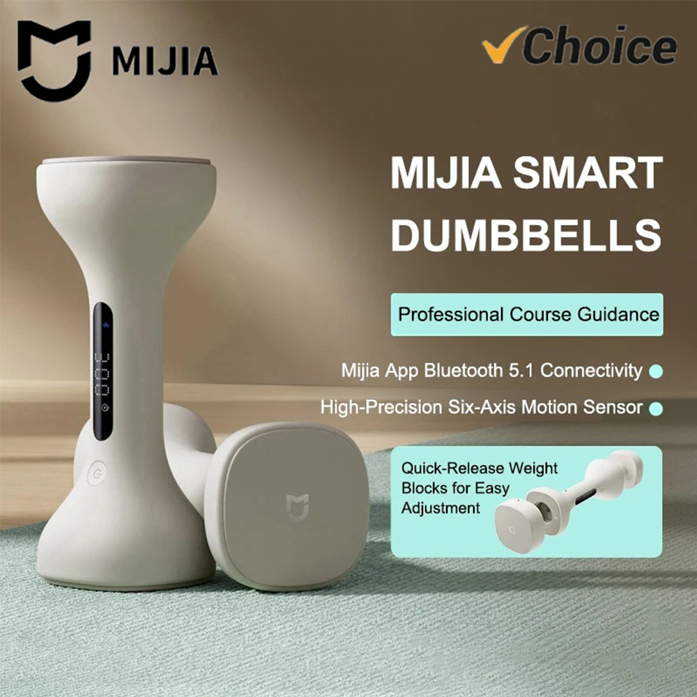 Xiaomi Kitchen Gadgets - New MIJIA Smart Dumbbells Men and