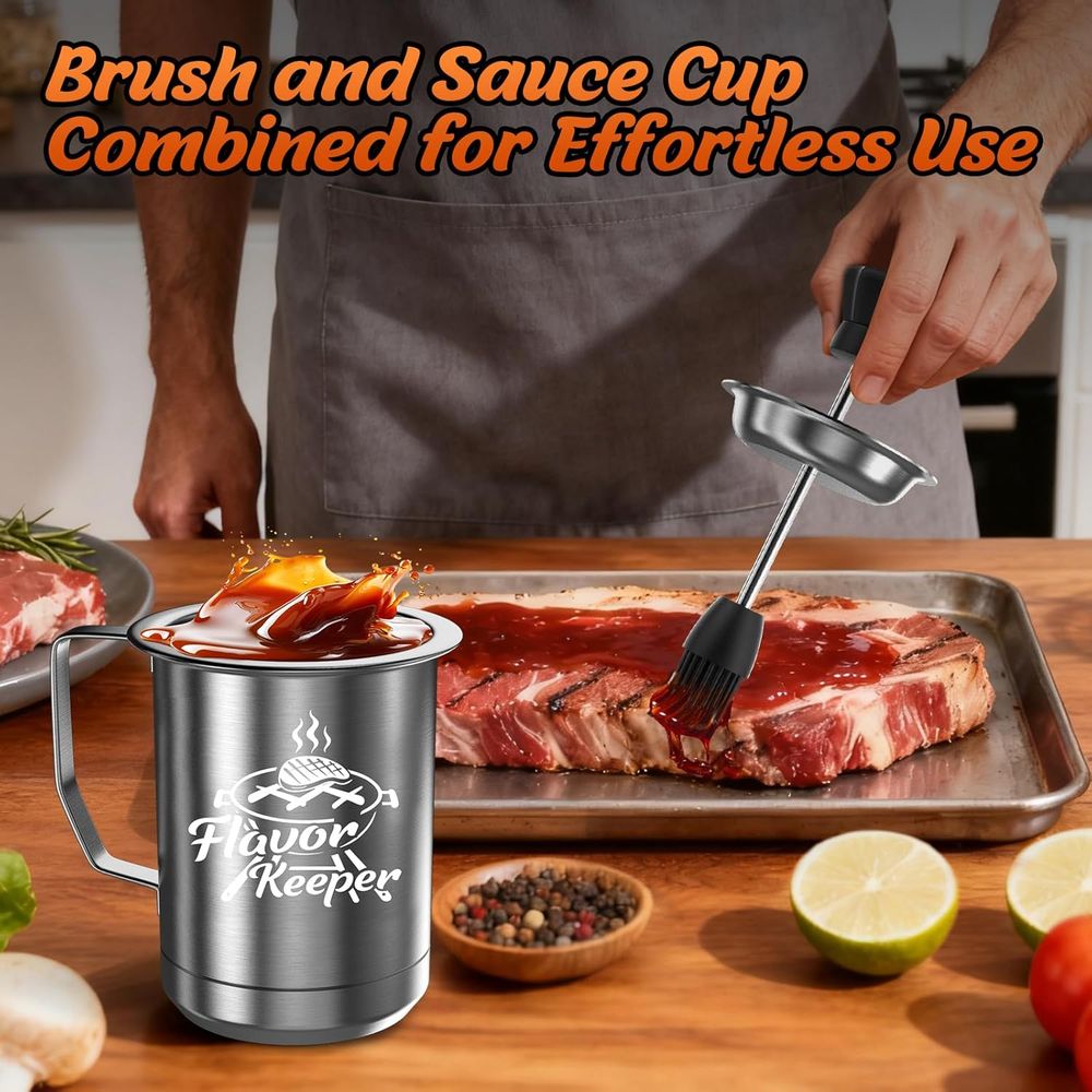 Men Women BBQ Sauce Pot and Ba - Kitchen Gadgets To Have ulasan dan harga