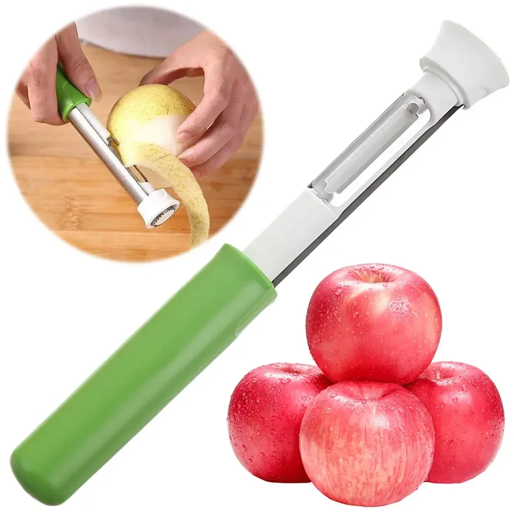 2025 New 2 in 1 Apple Peeler T - Kitchen Gadgets New 2025 ulasan dan harga