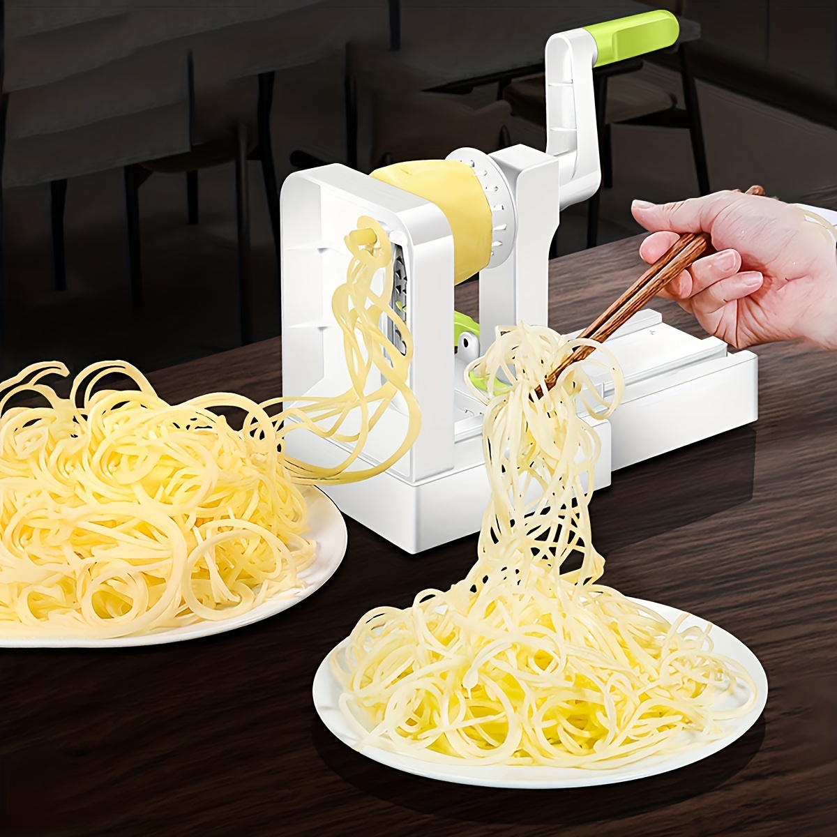 Home Waterfall Potato Slicer P - Spiralizer Vegetable Noodle ulasan dan harga