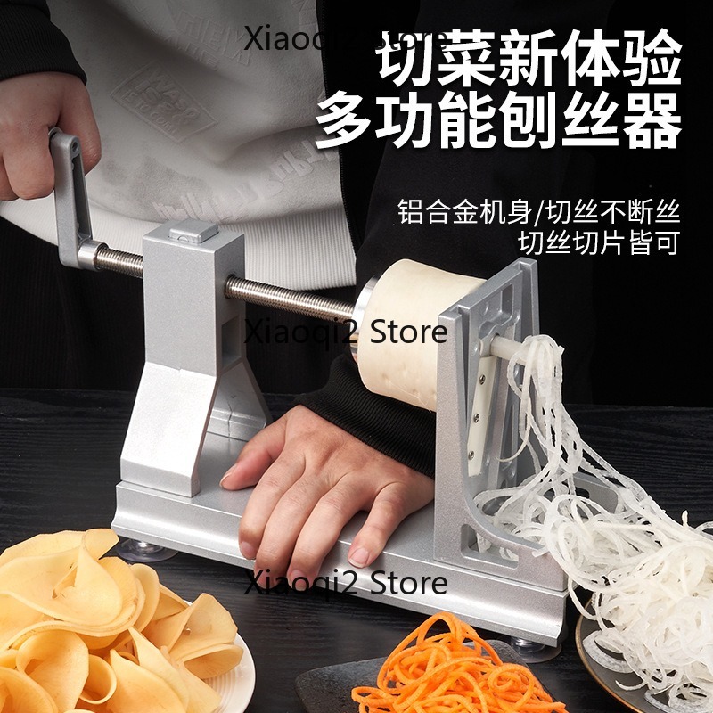 Multifunctional Hand Crank Spi - Spiralizer Vegetable Noodle ulasan dan harga