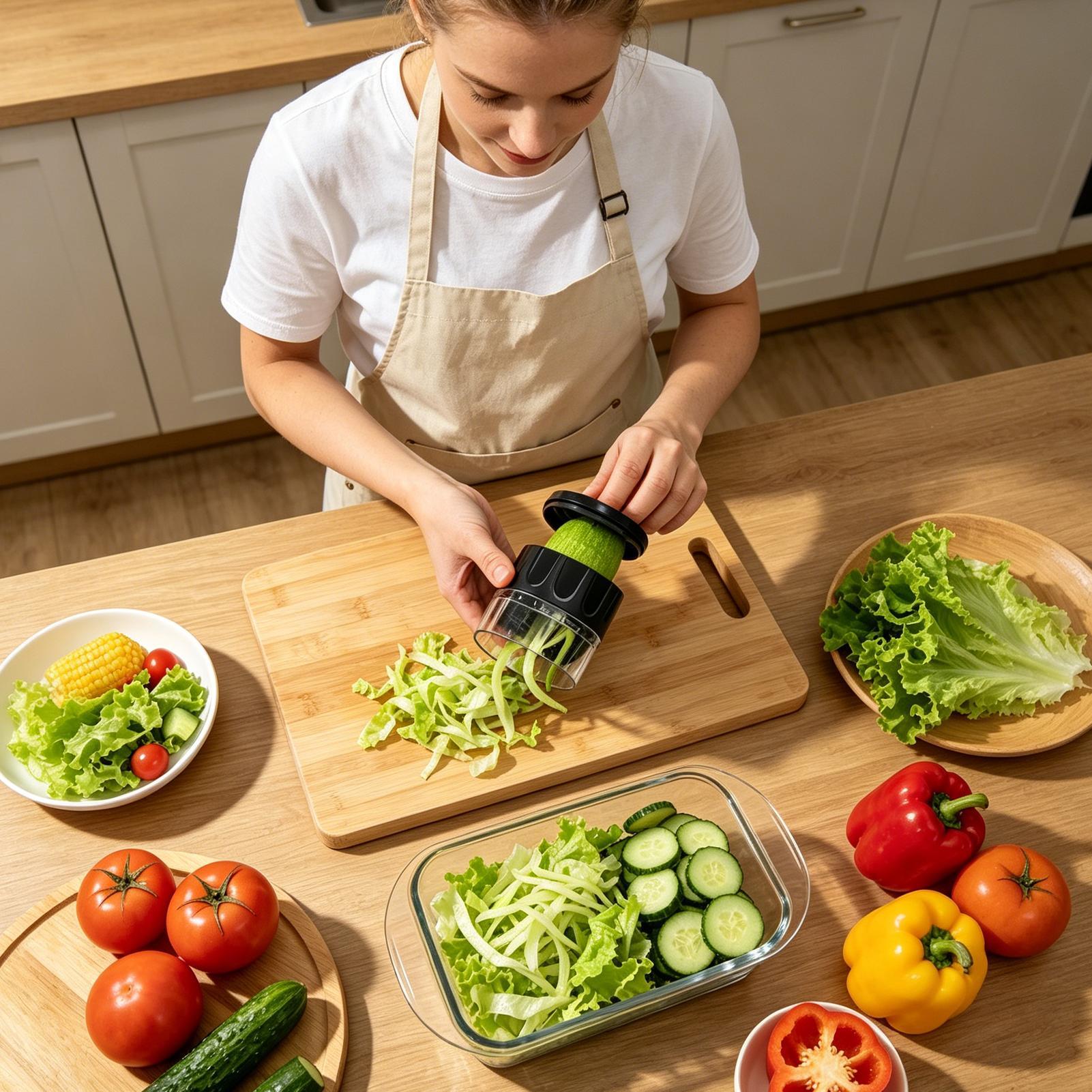 Vegetable Spiralizer Adjustabl - Spiralizer Vegetable Noodle ulasan dan harga