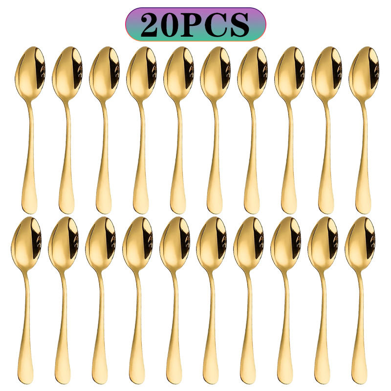6/10/20Pcs Stainless Steel Sma - Kitchen Gadgets Gold ulasan dan harga