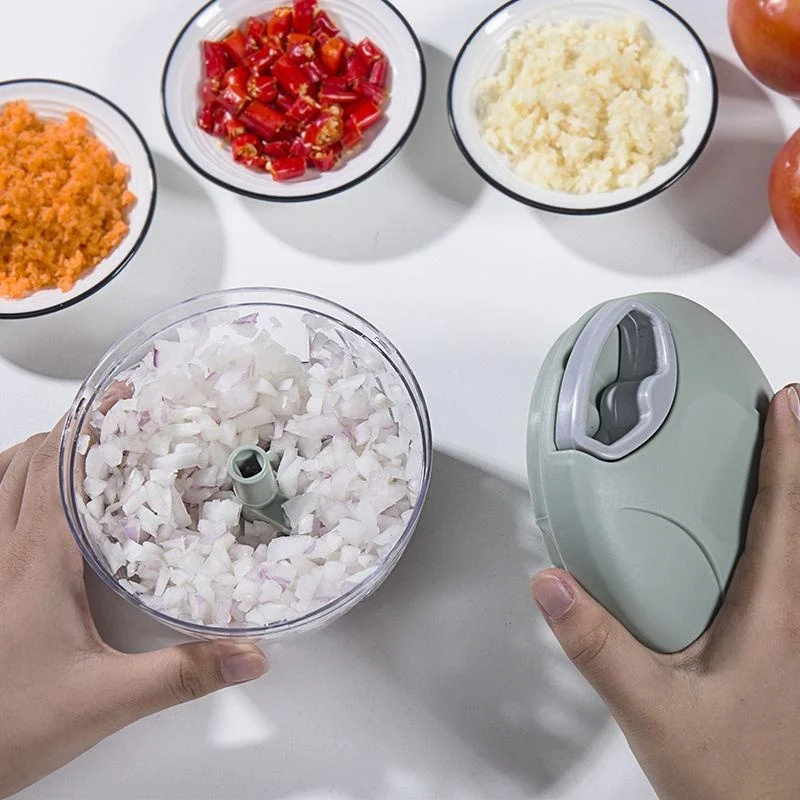 500/900ML Hand Chopper Manual  - Spiralizer Vegetable Noodle ulasan dan harga
