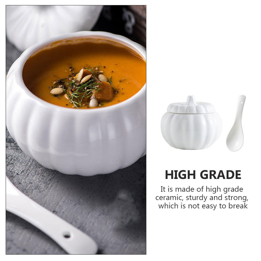 1Set Pumpkin Shaped Ceramic St - Kitchen Gadgets Gold ulasan dan harga