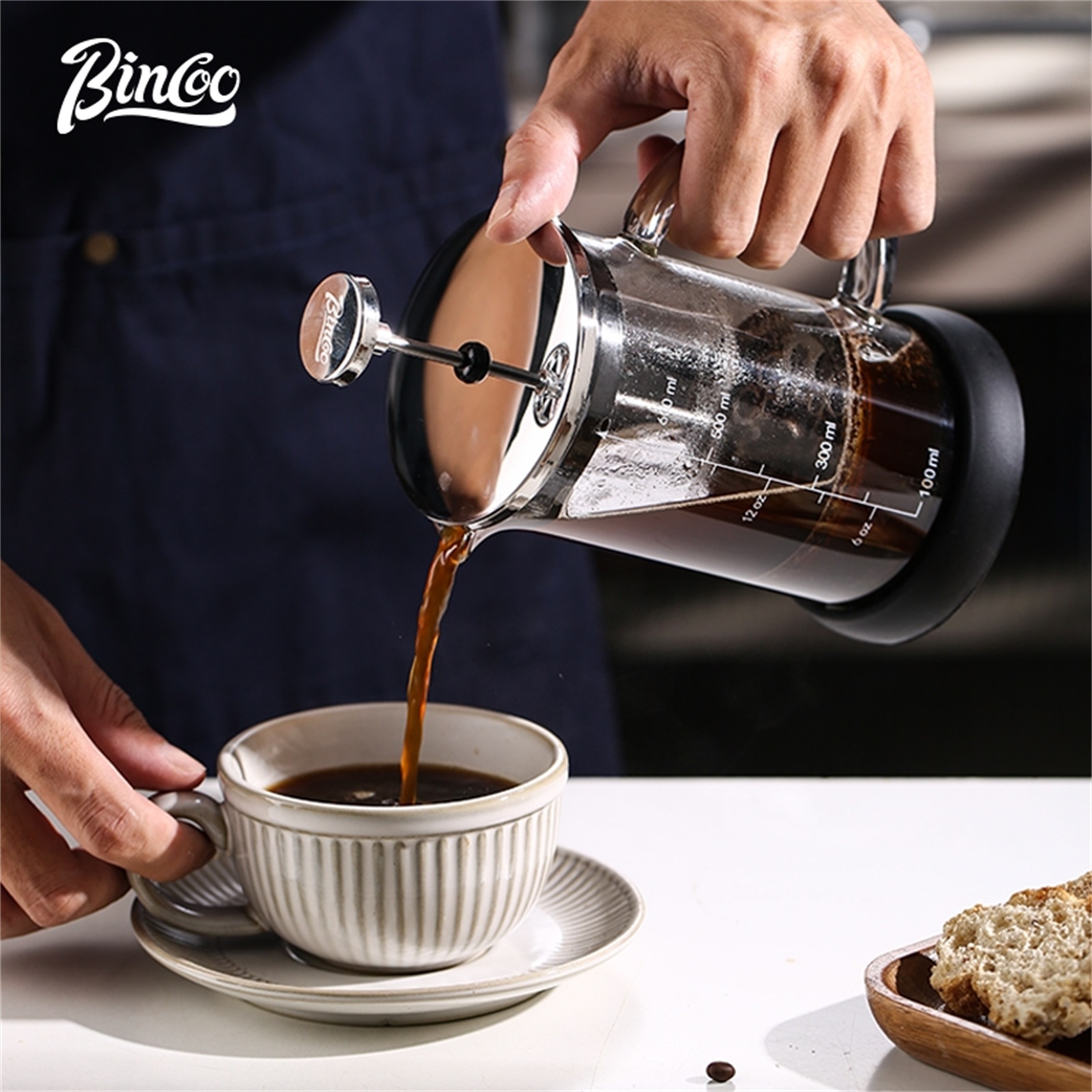 Bincoo French Press Coffee Mak - French Press Coffee Maker ulasan dan harga