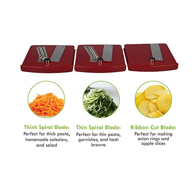 Vegetable Spiral Three Blade S - Spiralizer Vegetable Noodle ulasan dan harga