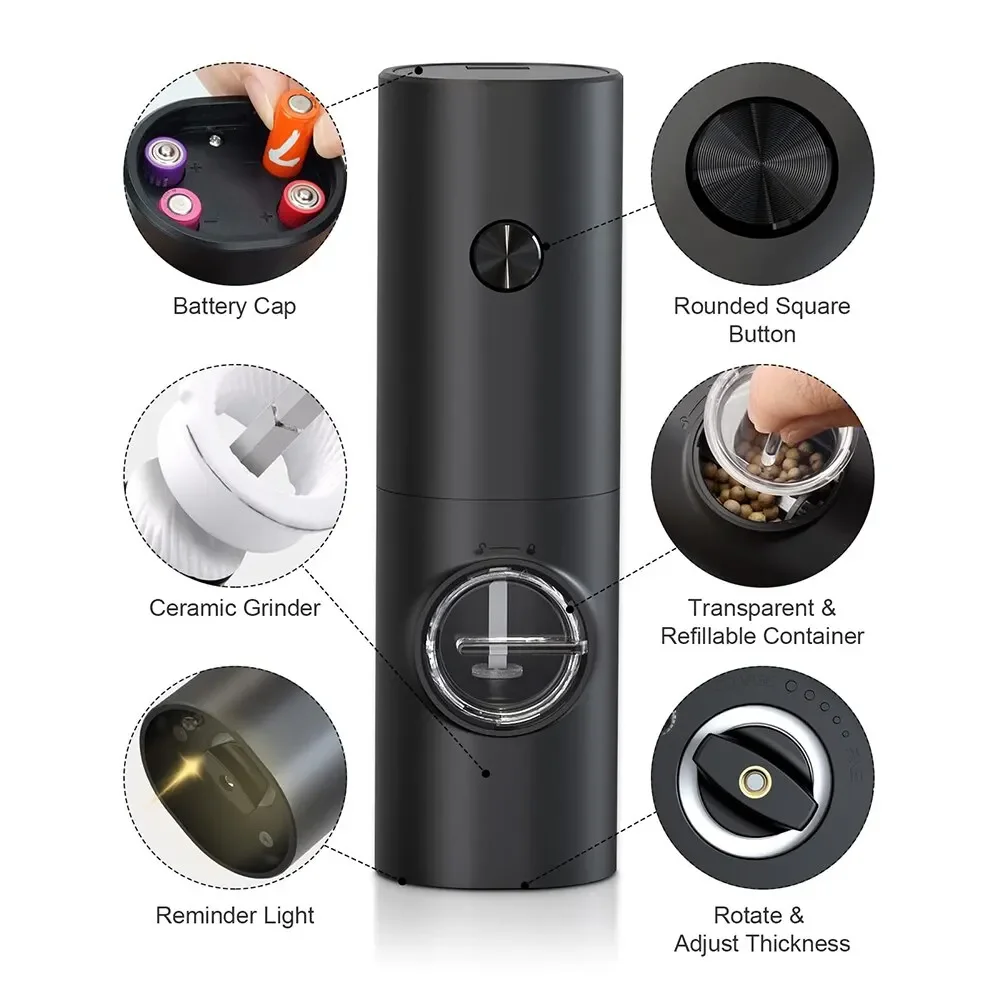 Electric Salt And Pepper Grind - Kitchen Gadgets Smart ulasan dan harga