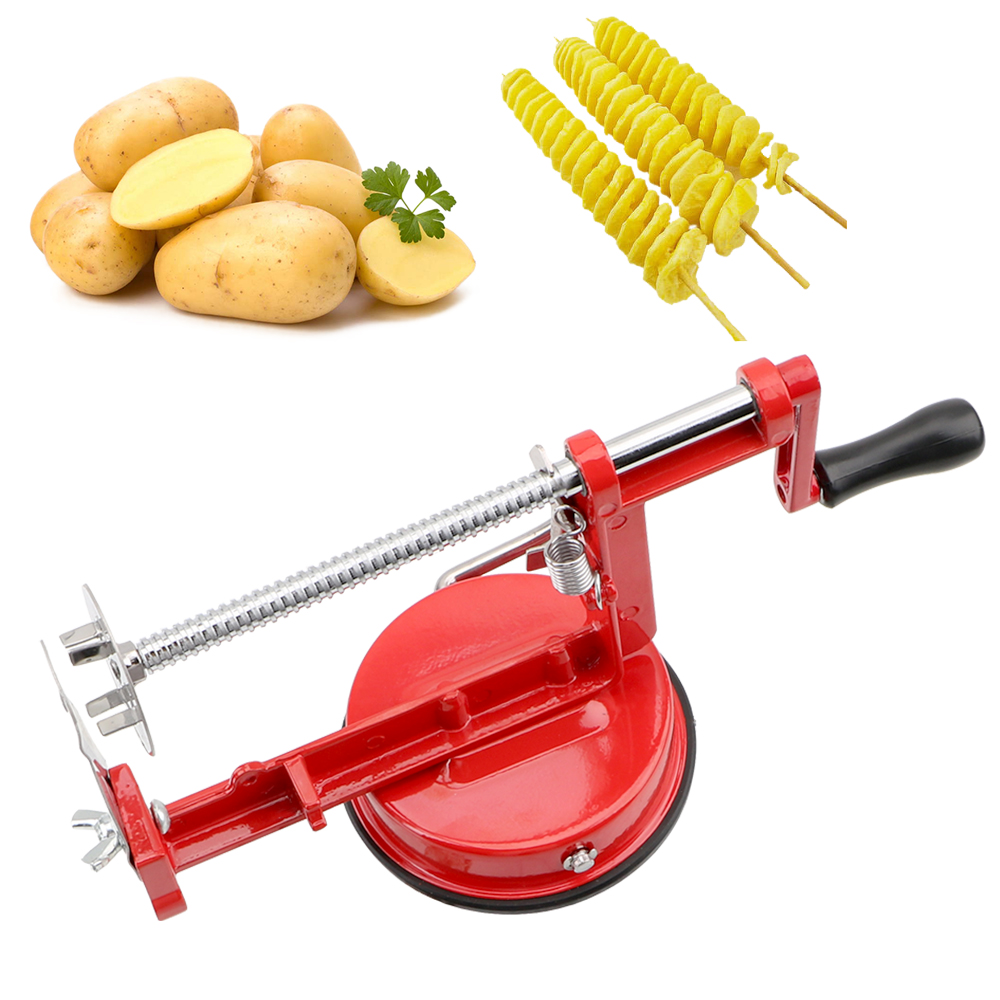 Manual Spiral French Fry Cutte - Kitchen Gadgets Smart ulasan dan harga
