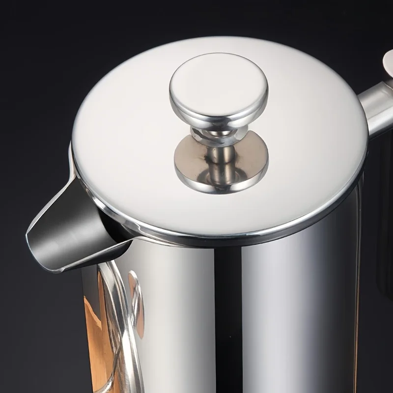 Elegant 350ml Stainless Steel  - French Press Coffee Maker ulasan dan harga
