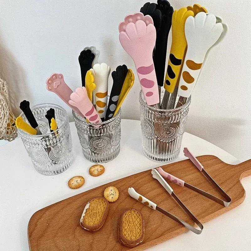 Cat Paw Shape Food Tongs Cute  - Kitchen Gadgets New 2025 ulasan dan harga