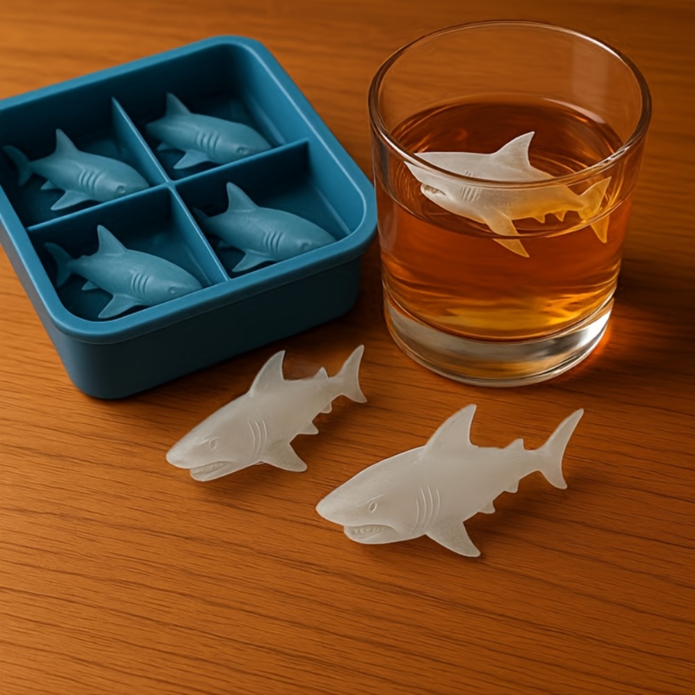 Shark Silicone Ice Cube Tray 4 - Kitchen Gadgets To Have ulasan dan harga