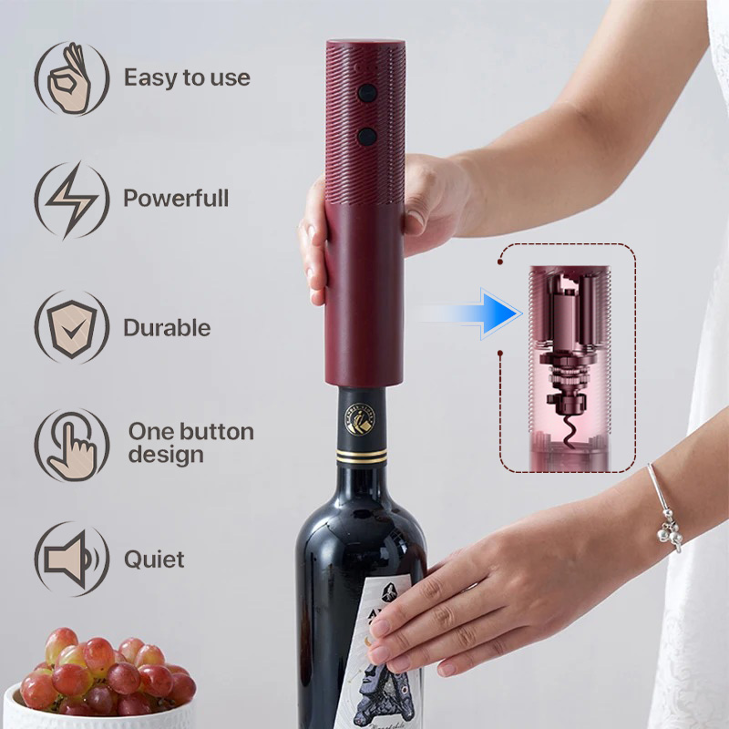 Electric Wine Bottle Opener Au - Kitchen Gadgets Smart ulasan dan harga