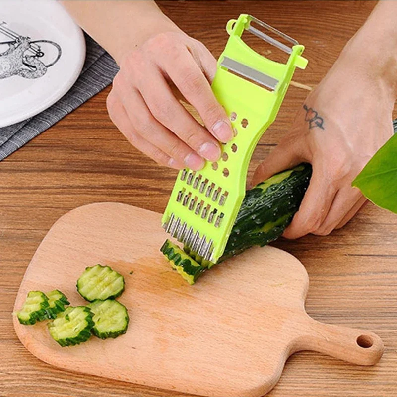 Home Multifunction Kitchen Gad - Kitchen Tools Gadgets Vegetable Fruit Peeler Parer Julienne Cutter Multifunction ulasan dan harga