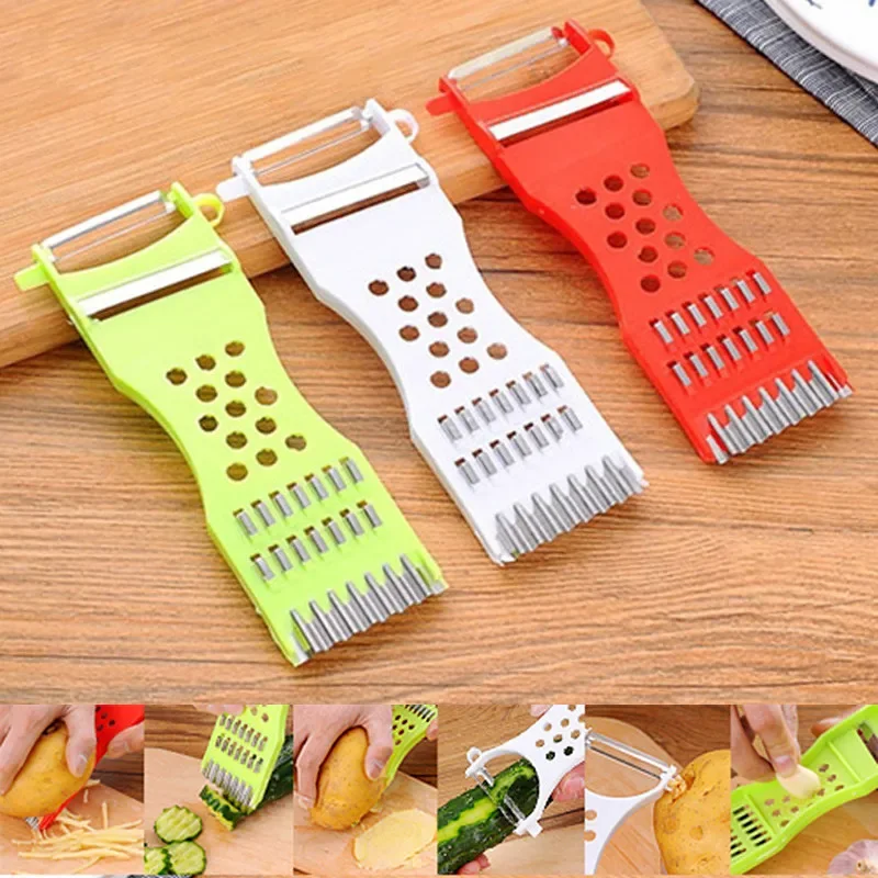 Home Multifunction Kitchen Gad - Kitchen Tools Gadgets Vegetable Fruit Peeler Parer Julienne Cutter Multifunction ulasan dan harga