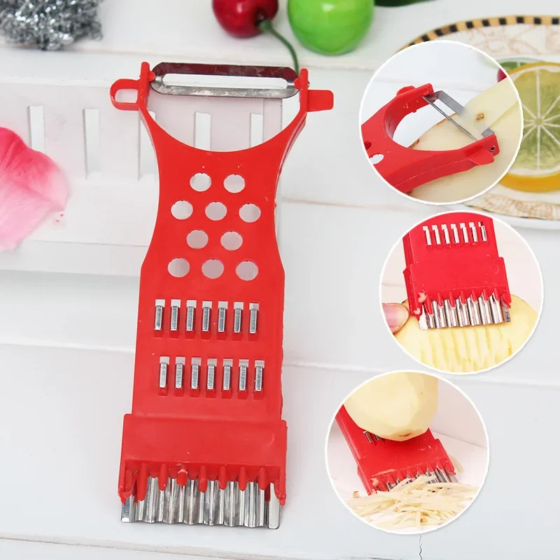 Home Multifunction Kitchen Gad - Kitchen Tools Gadgets Vegetable Fruit Peeler Parer Julienne Cutter Multifunction ulasan dan harga