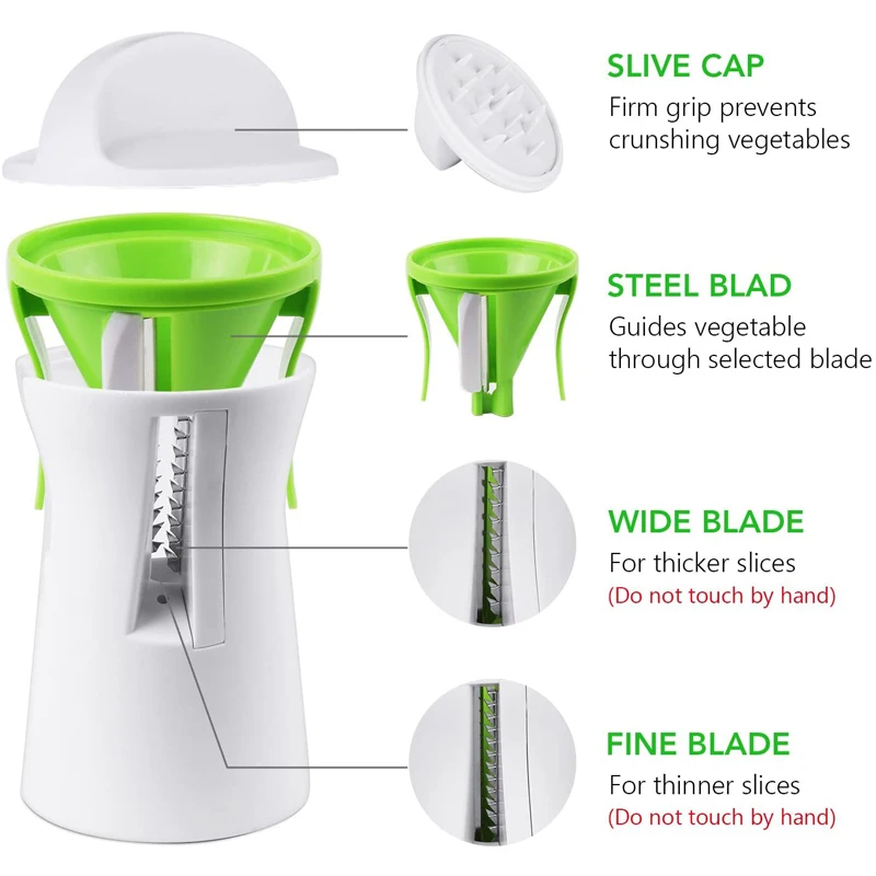 Heavy Duty Vegetable Spiralize - Spiralizer Vegetable Noodle ulasan dan harga